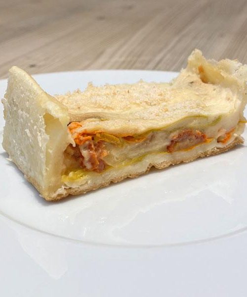 Sformato fiori di zucca